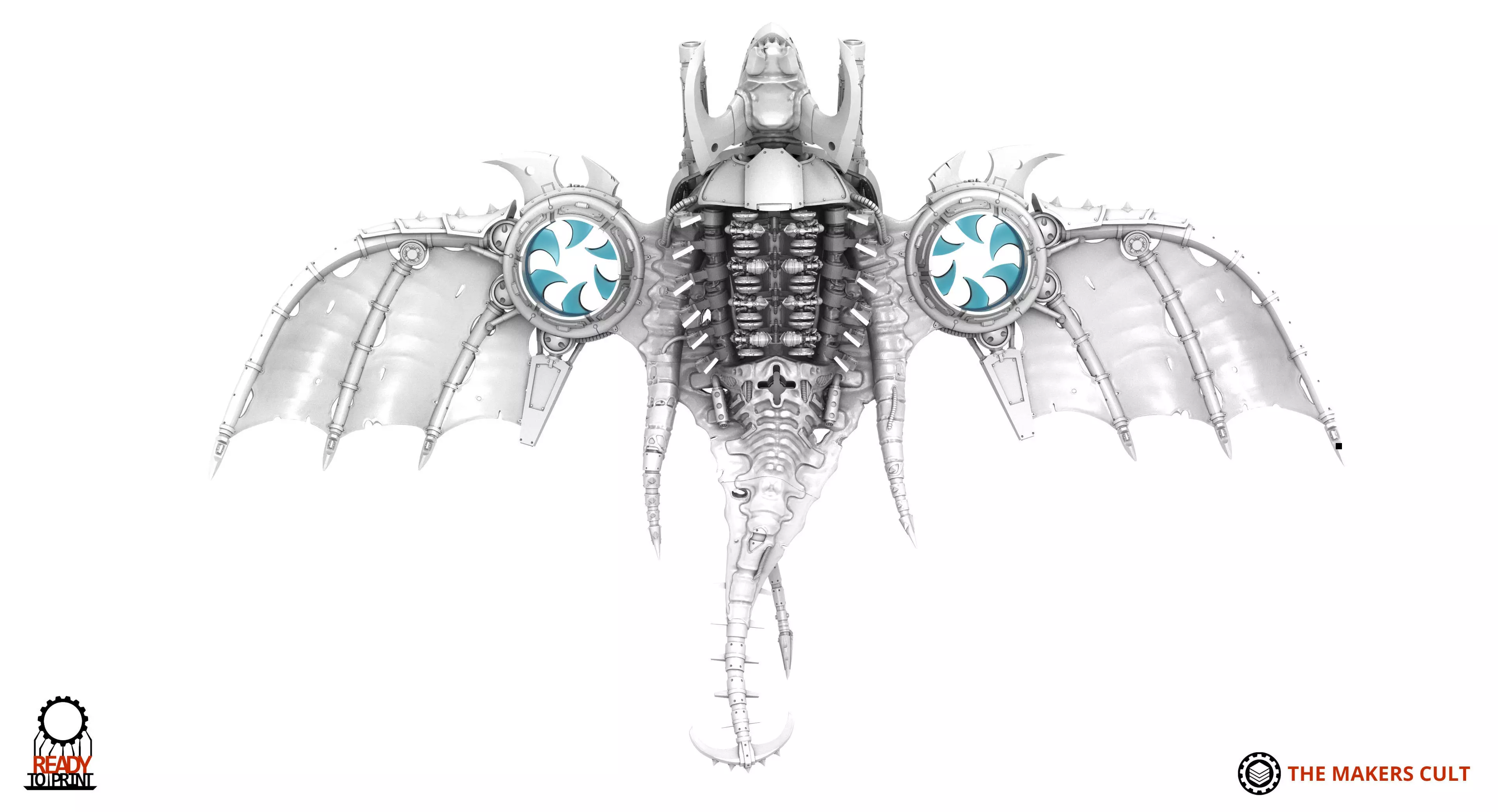 Iron Hive - Harbinger titan 3D print model_11