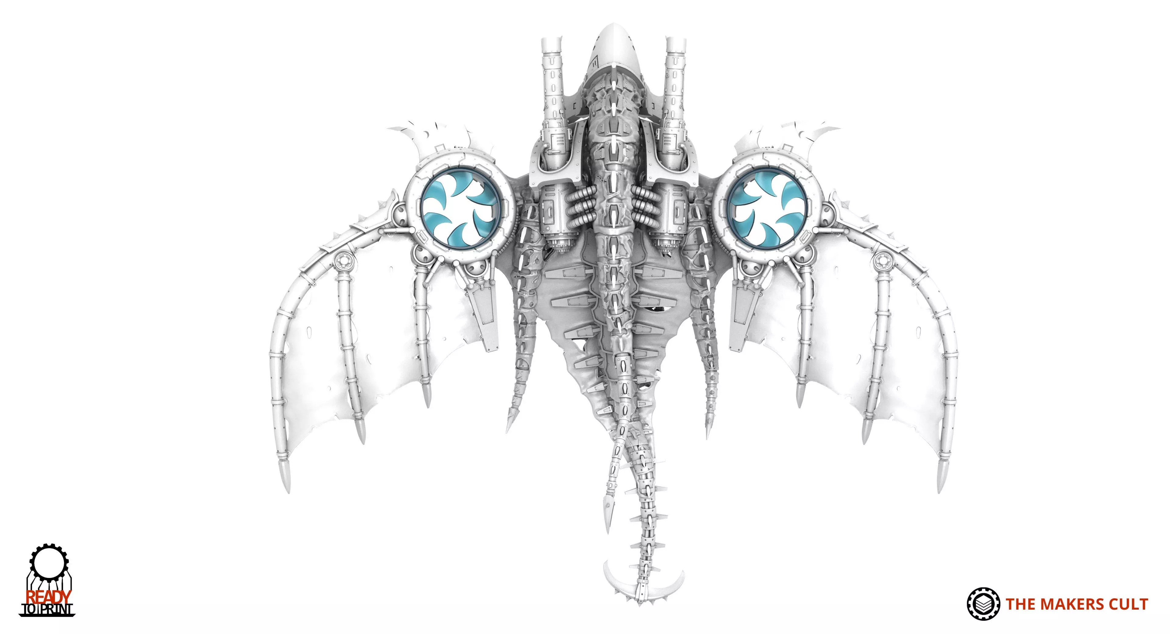 Iron Hive - Harbinger titan 3D print model_13