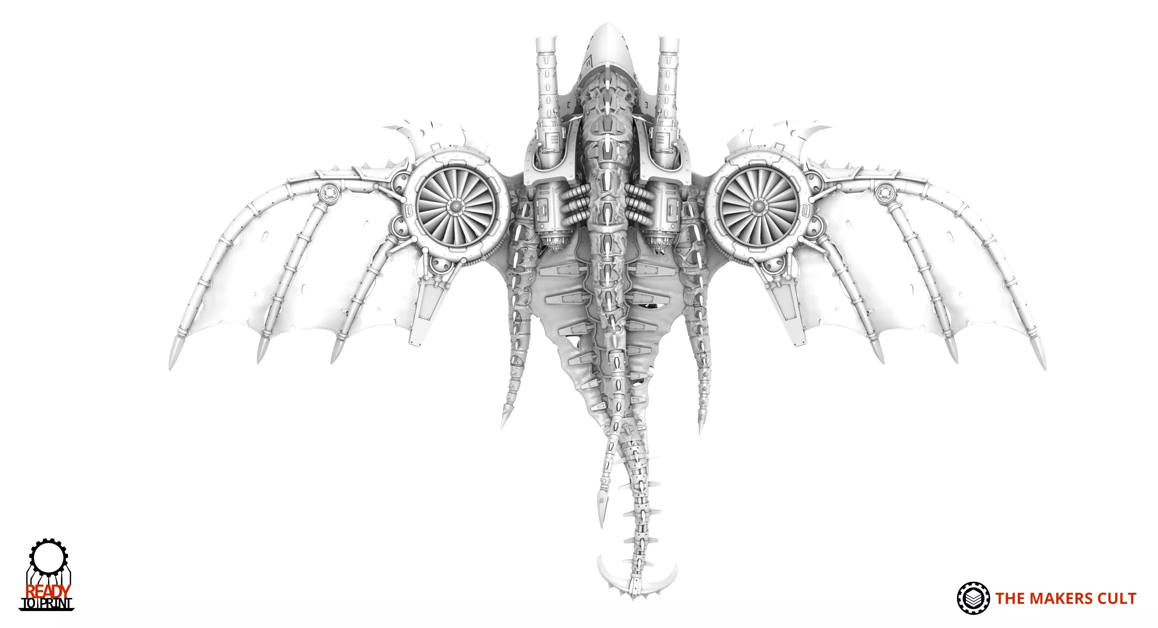 Iron Hive - Harbinger titan 3D print model_12