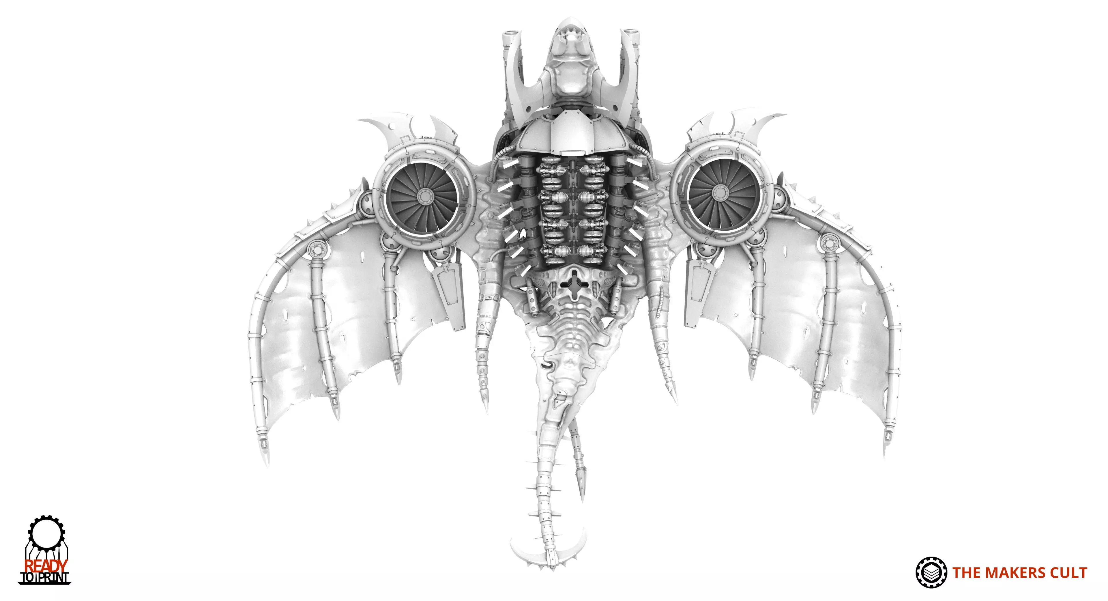 Iron Hive - Harbinger titan 3D print model_10