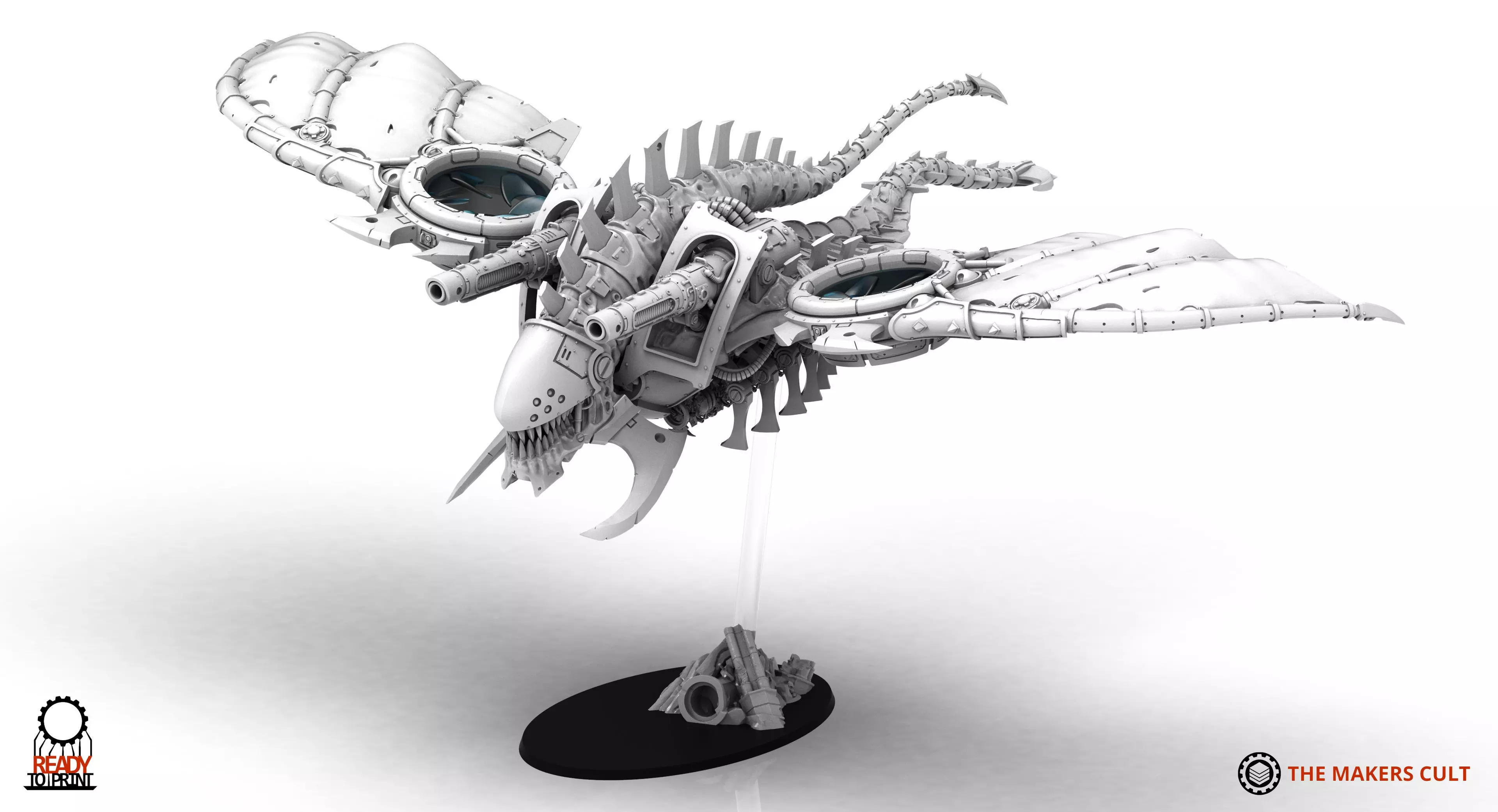 Iron Hive - Harbinger titan 3D print model_1