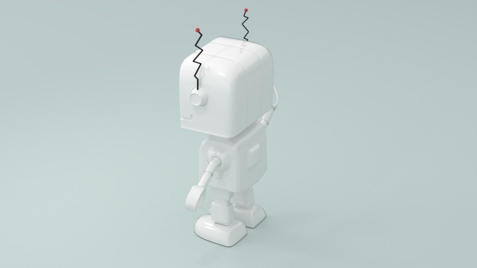 Robot 3D model_3