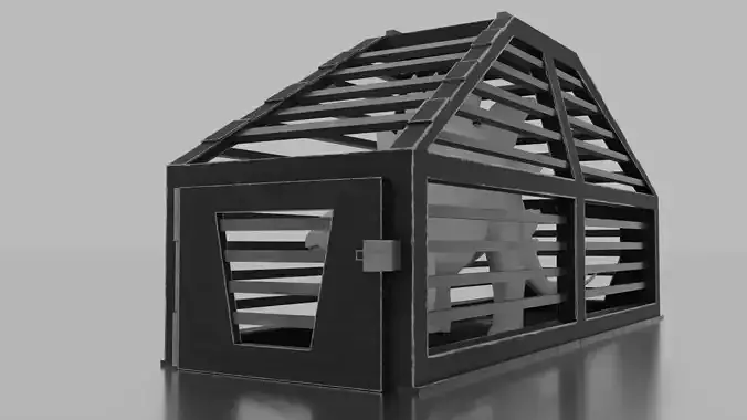 Lost World Themed - Stegosaurus Cage