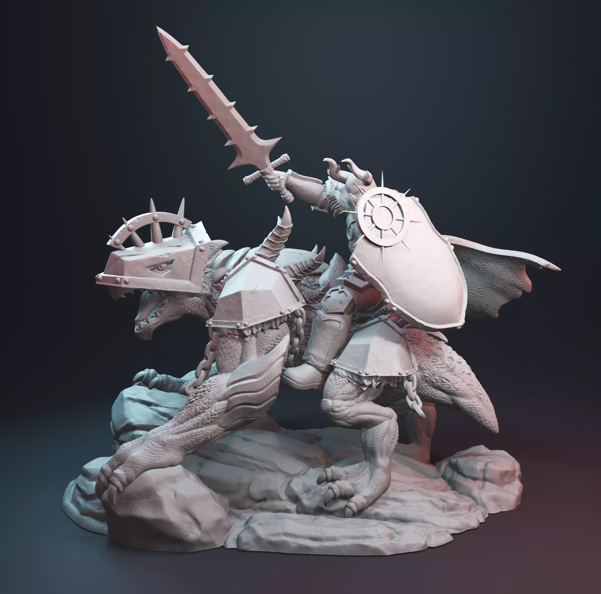 Lord of the Juggernauts in War Beast 3D print model_7