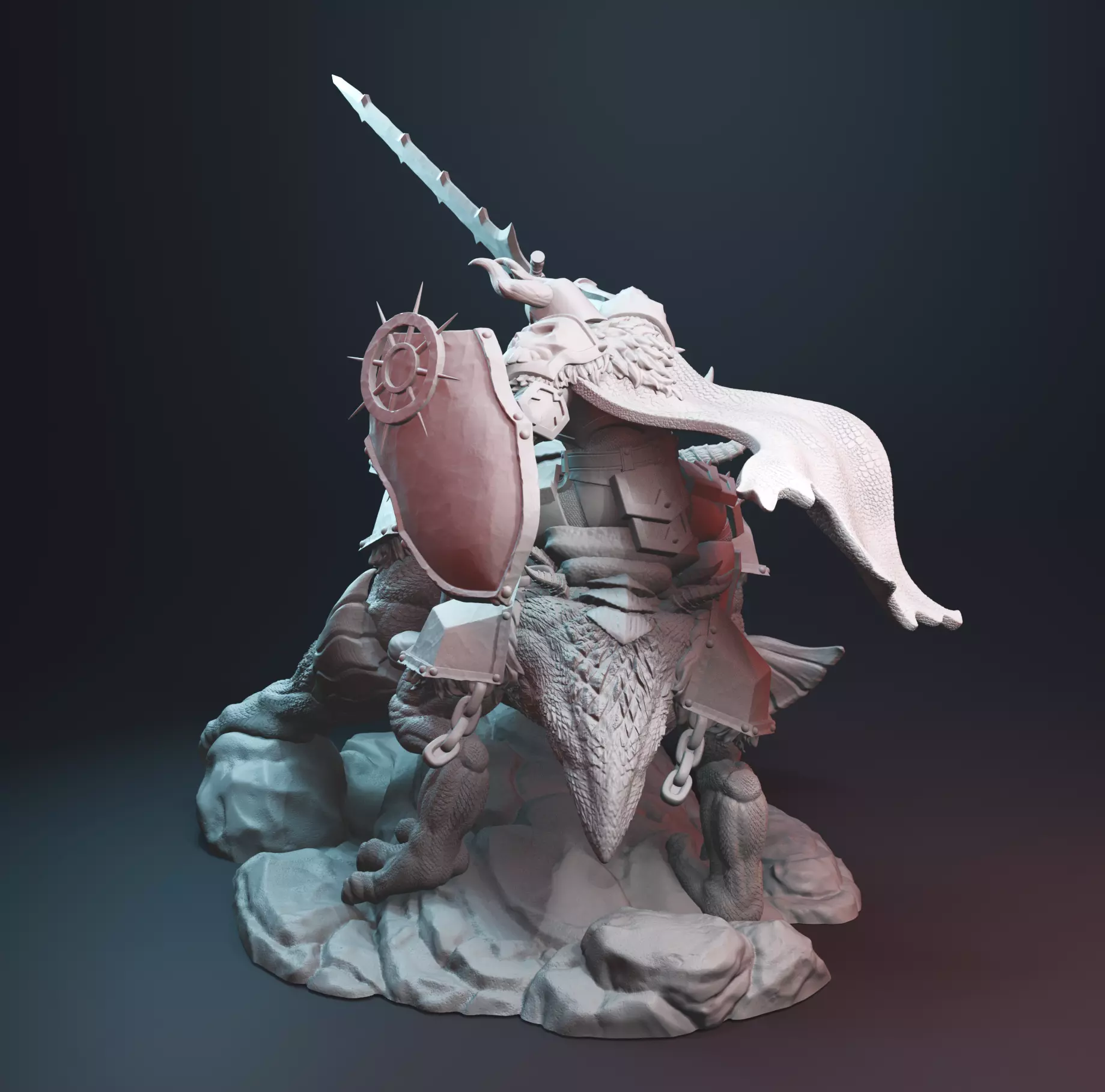 Lord of the Juggernauts in War Beast 3D print model_8