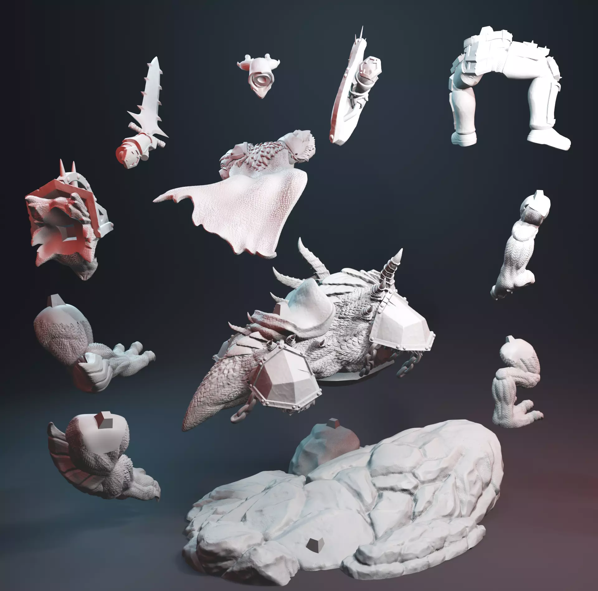 Lord of the Juggernauts in War Beast 3D print model_18