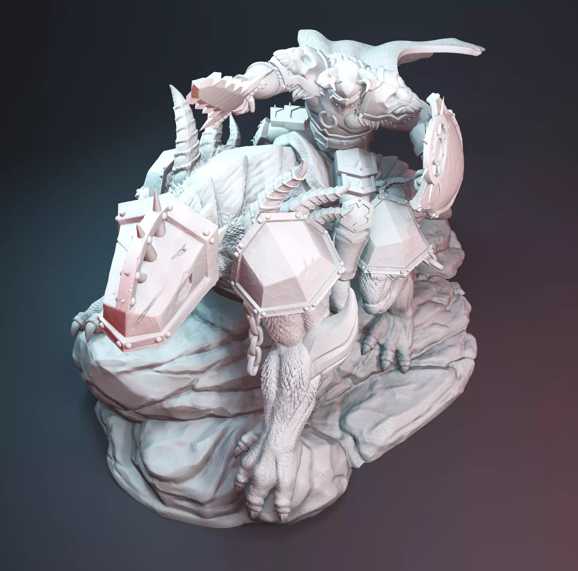 Lord of the Juggernauts in War Beast 3D print model_2