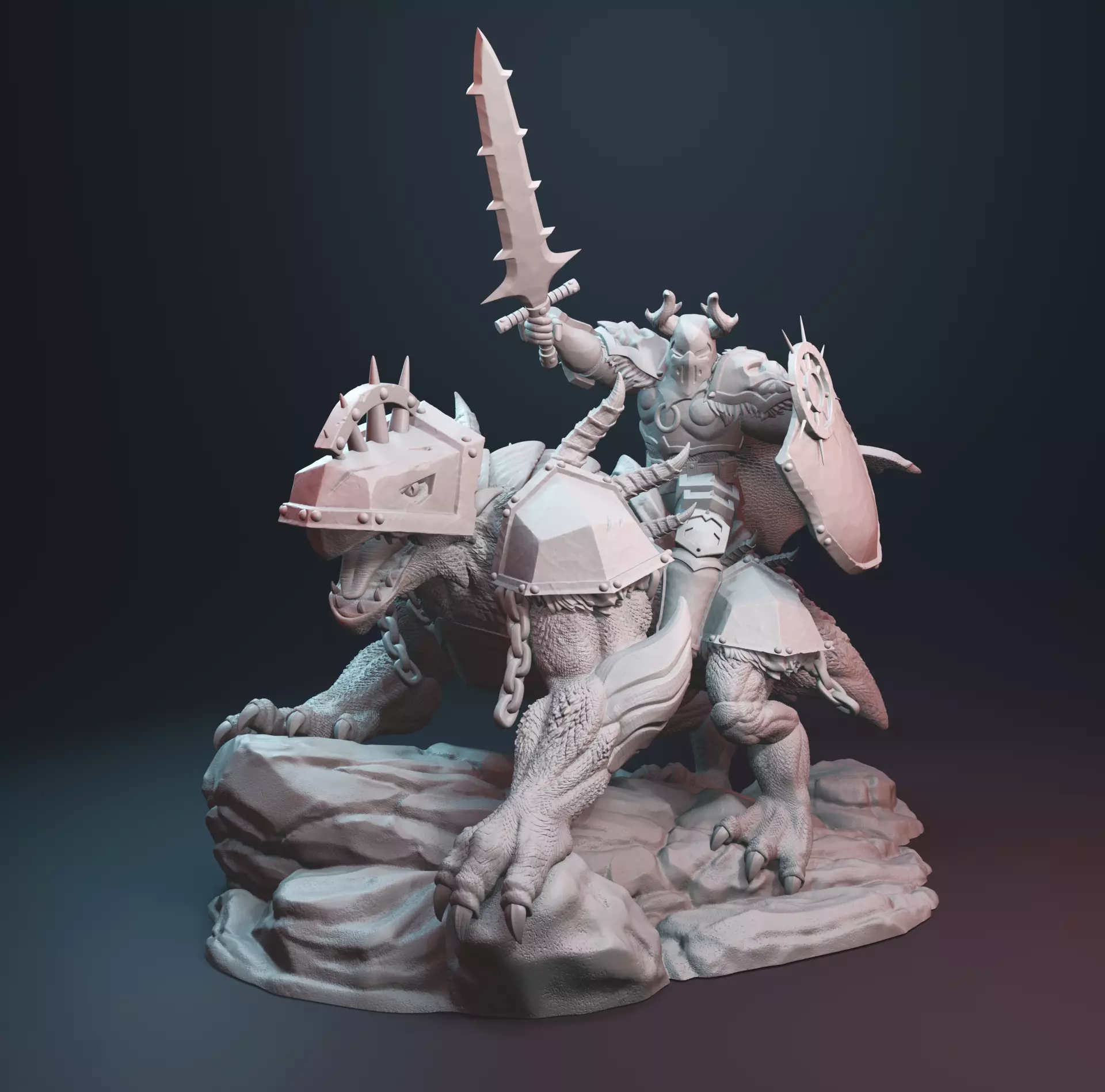 Lord of the Juggernauts in War Beast 3D print model_0