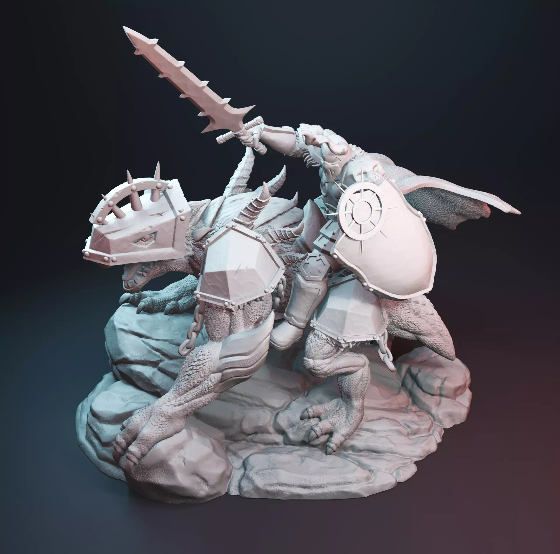 Lord of the Juggernauts in War Beast 3D print model_4