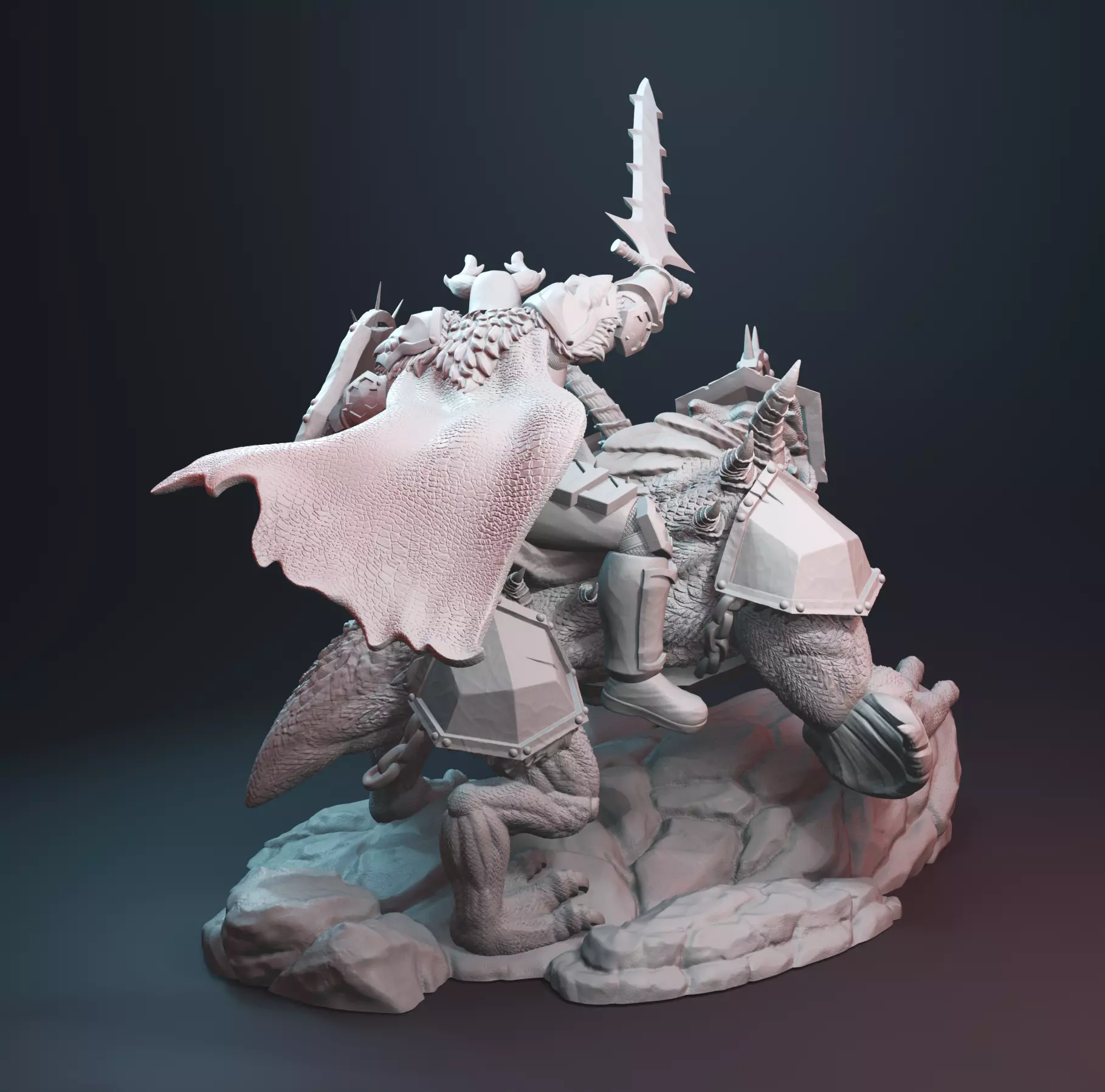 Lord of the Juggernauts in War Beast 3D print model_9