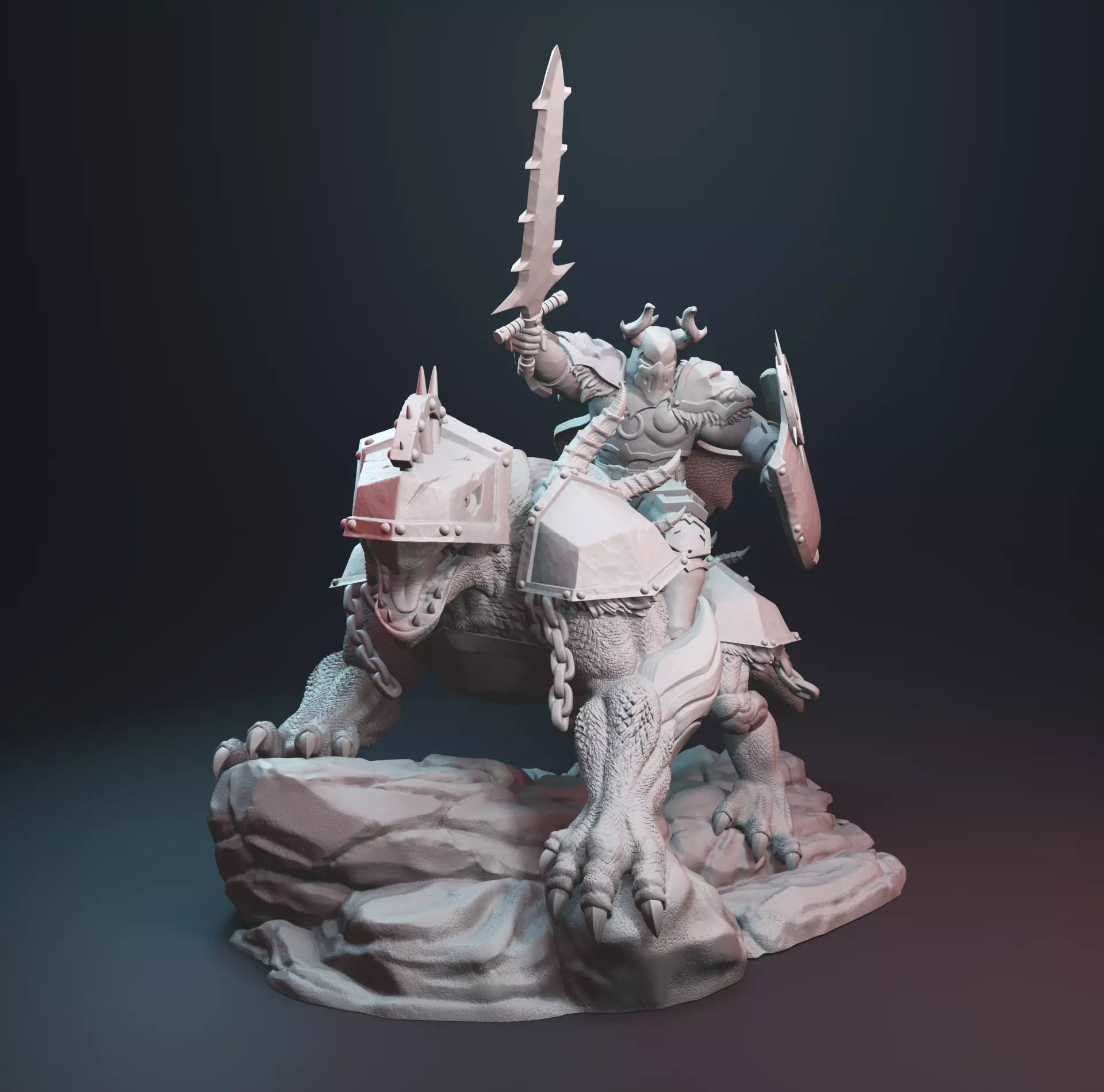 Lord of the Juggernauts in War Beast 3D print model_14