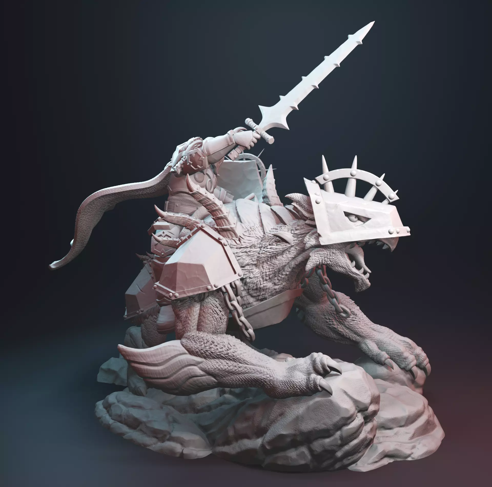 Lord of the Juggernauts in War Beast 3D print model_11