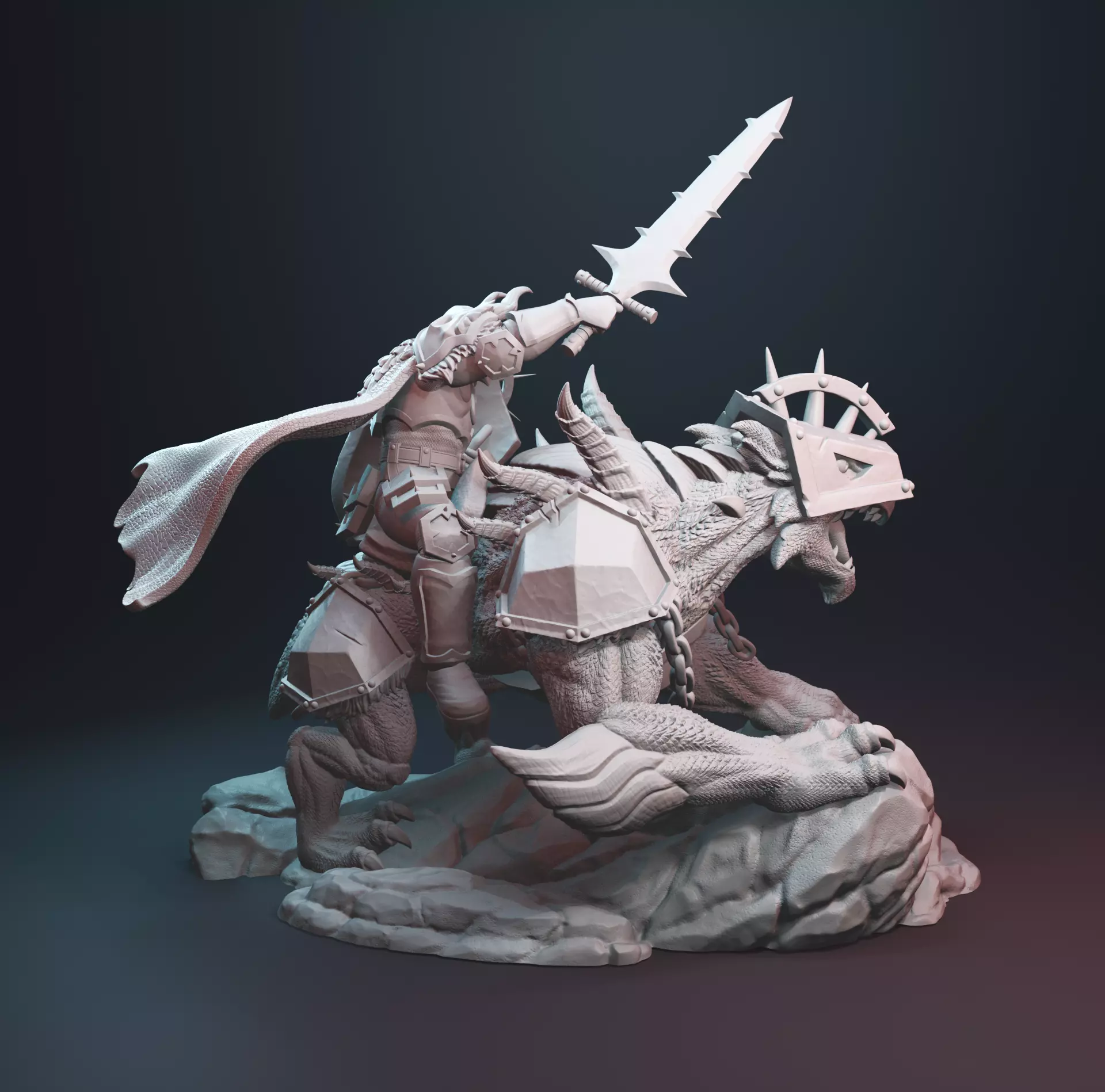 Lord of the Juggernauts in War Beast 3D print model_1
