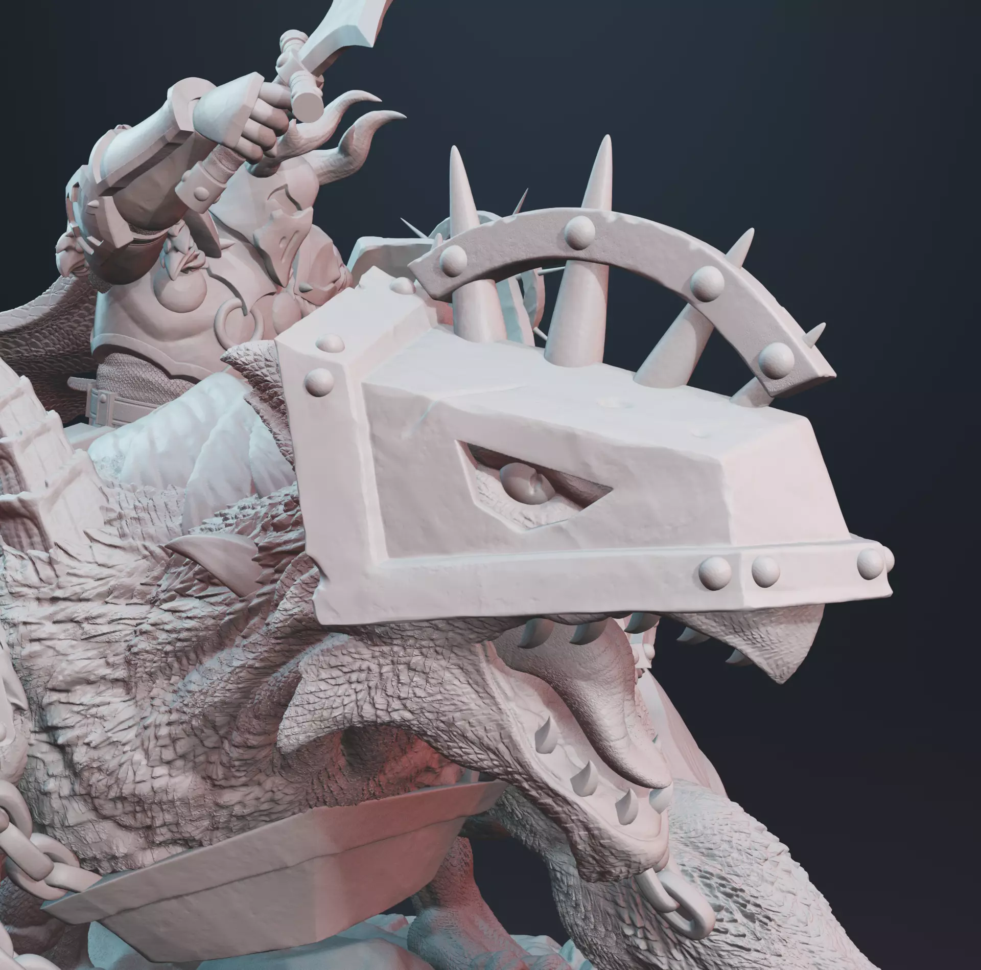 Lord of the Juggernauts in War Beast 3D print model_6