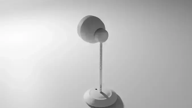 Simple Desk Lamp - 3D Model