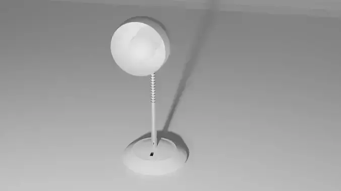 Simple Desk Lamp - 3D Model