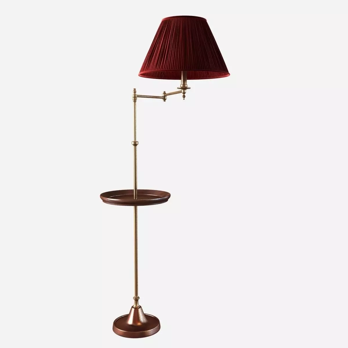 Smartie Minor swing arm floor lamp 3D model