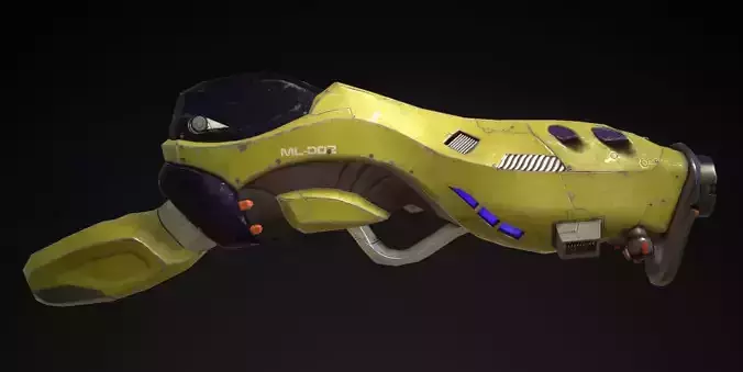 Missile Launcher - PBR Low-poly 3D model