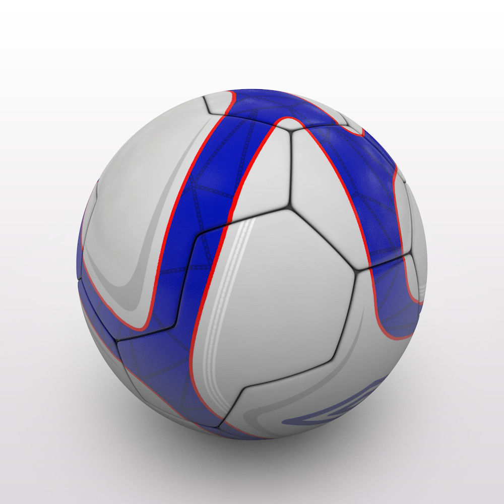 FA Cup Ball 2010 3D model_1