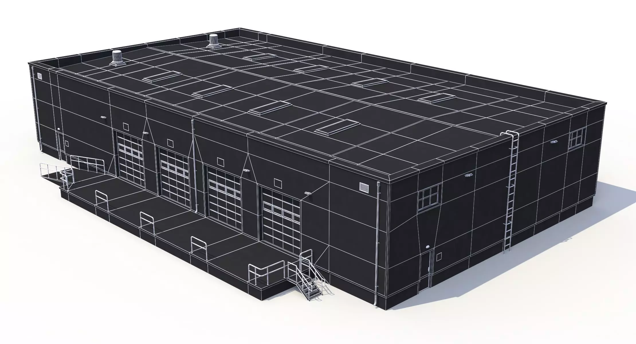 Warehouse 23 PBR Low-poly 3D model_10