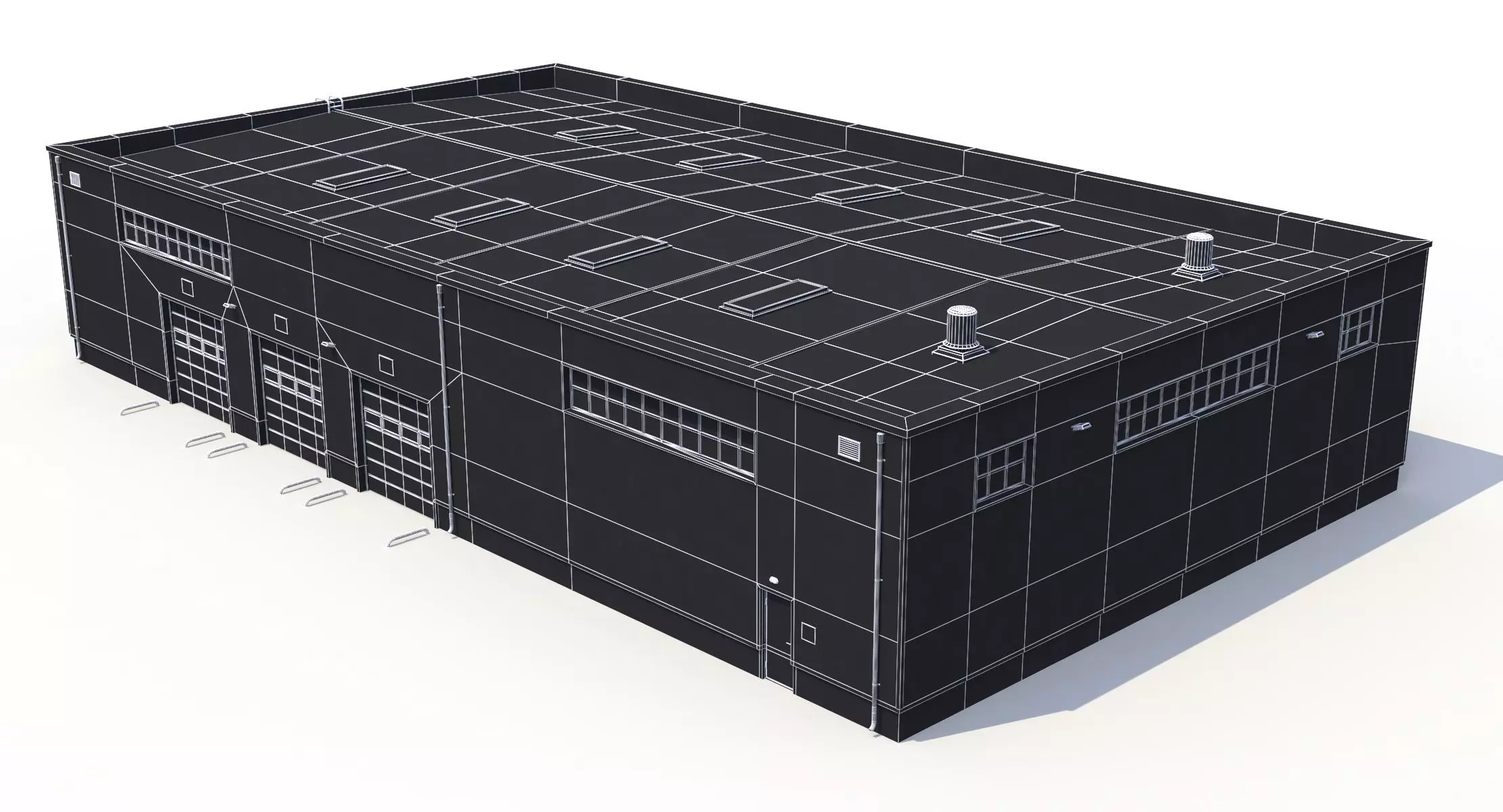 Warehouse 23 PBR Low-poly 3D model_11