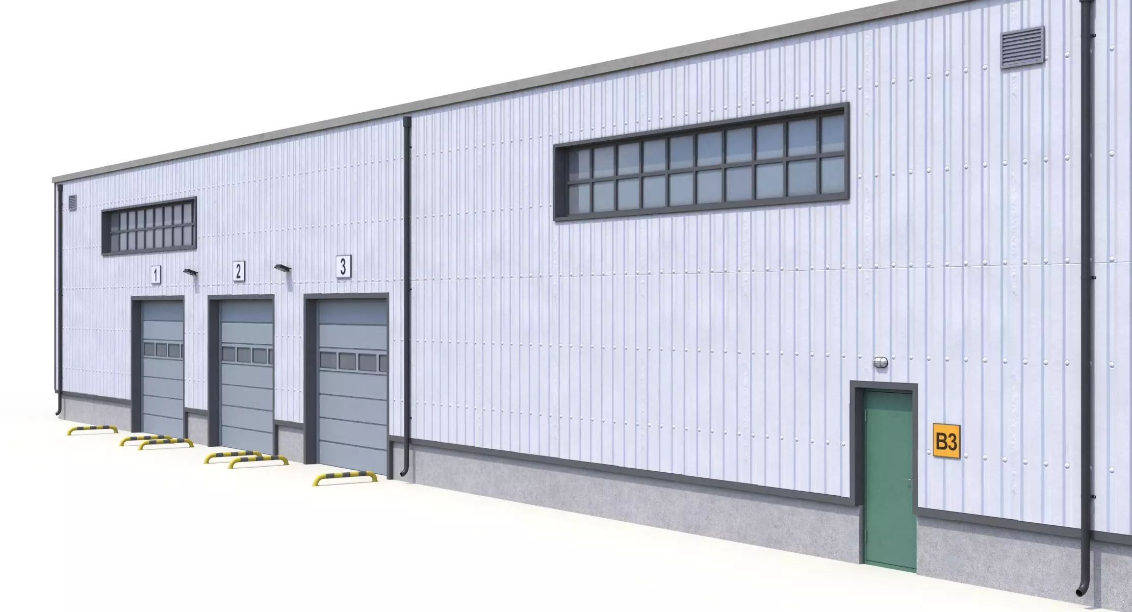 Warehouse 23 PBR Low-poly 3D model_7