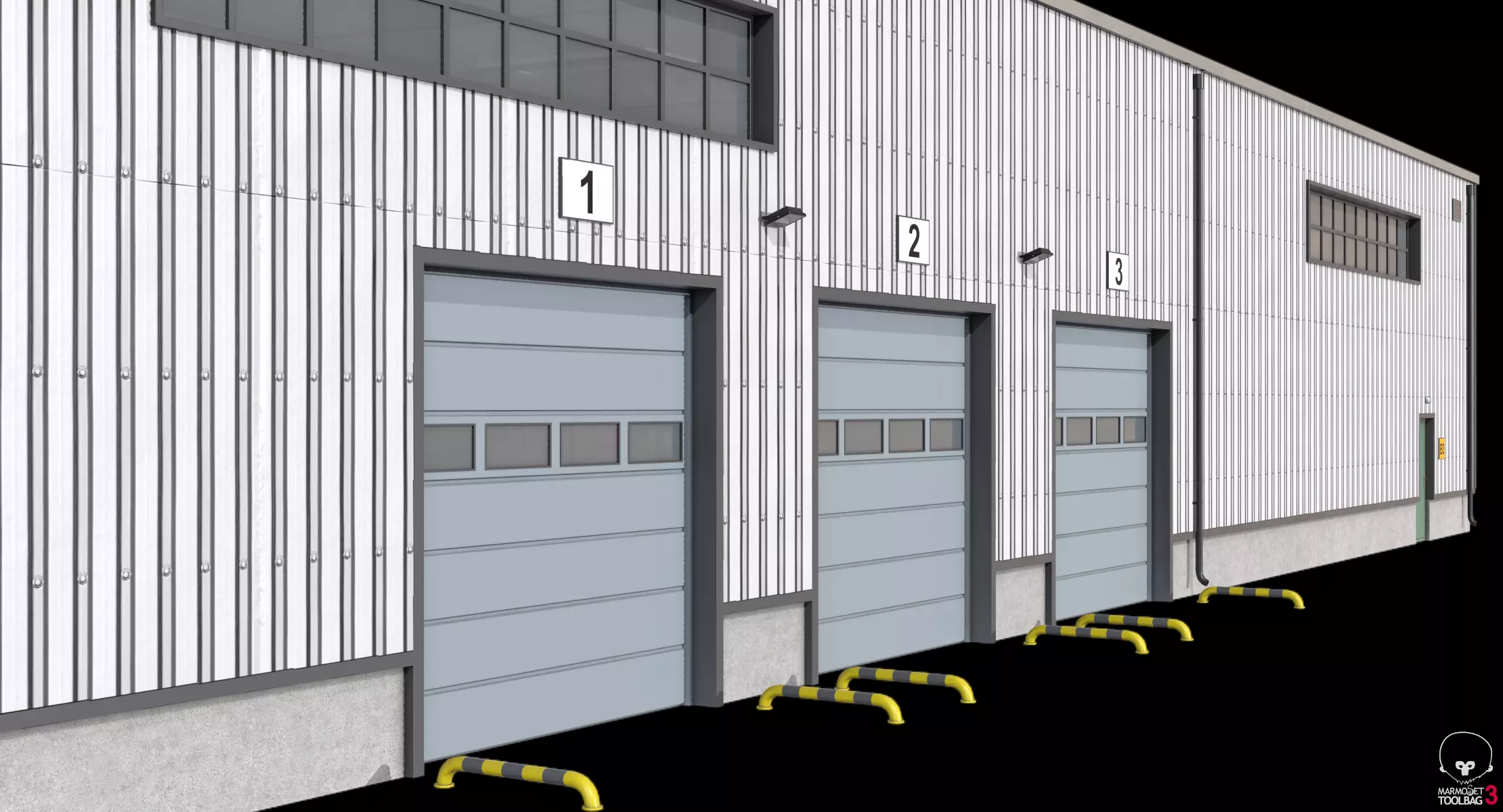 Warehouse 23 PBR Low-poly 3D model_18