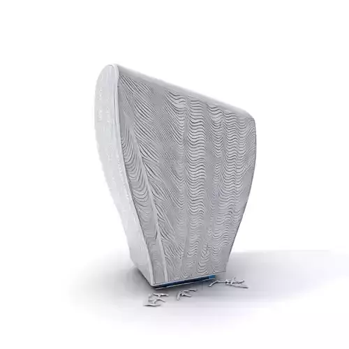 Wave Facade Modern Architectural model pack