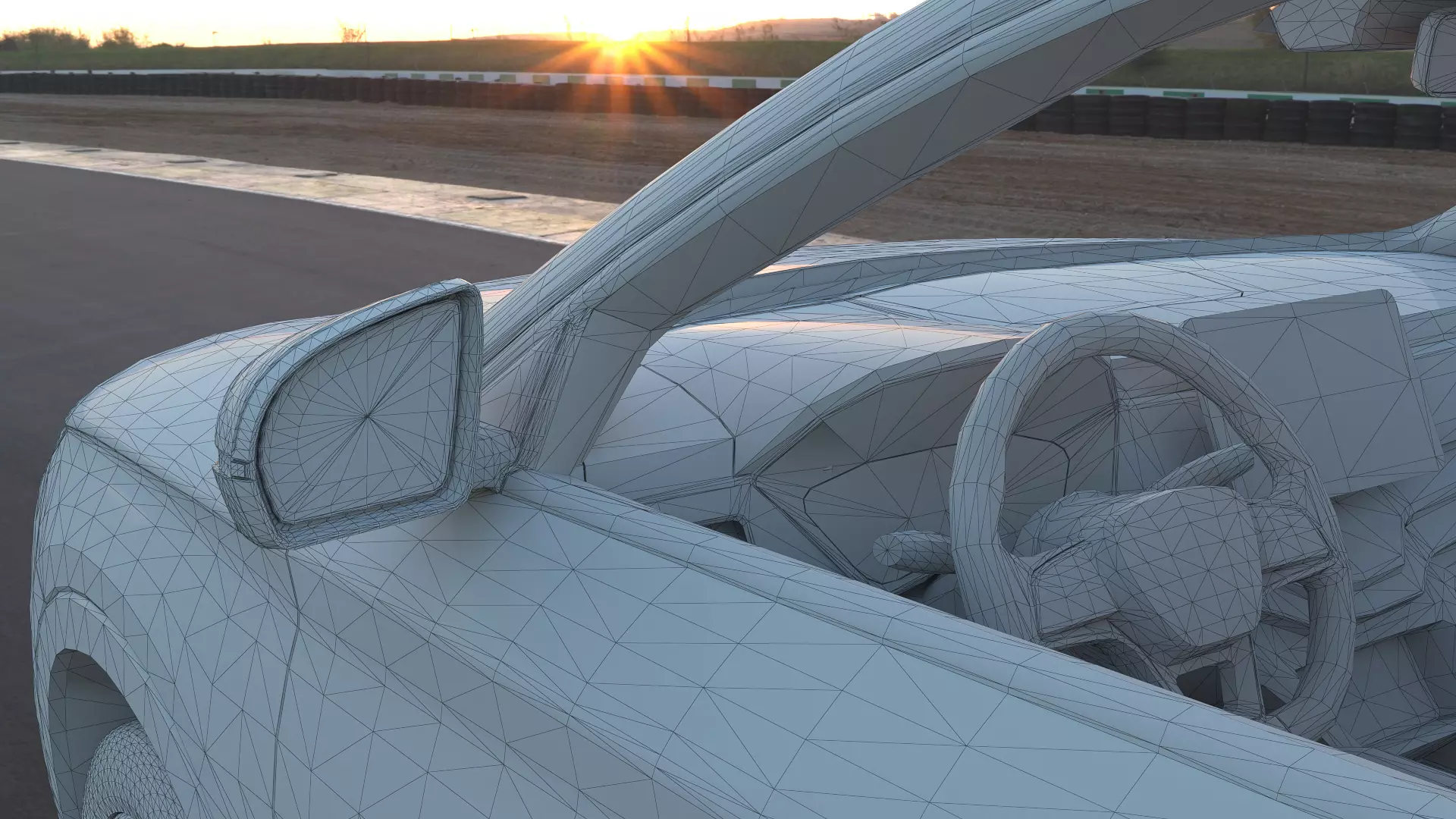 2026 BYD SealU EV with lowpoly interior Low-poly 3D model_14