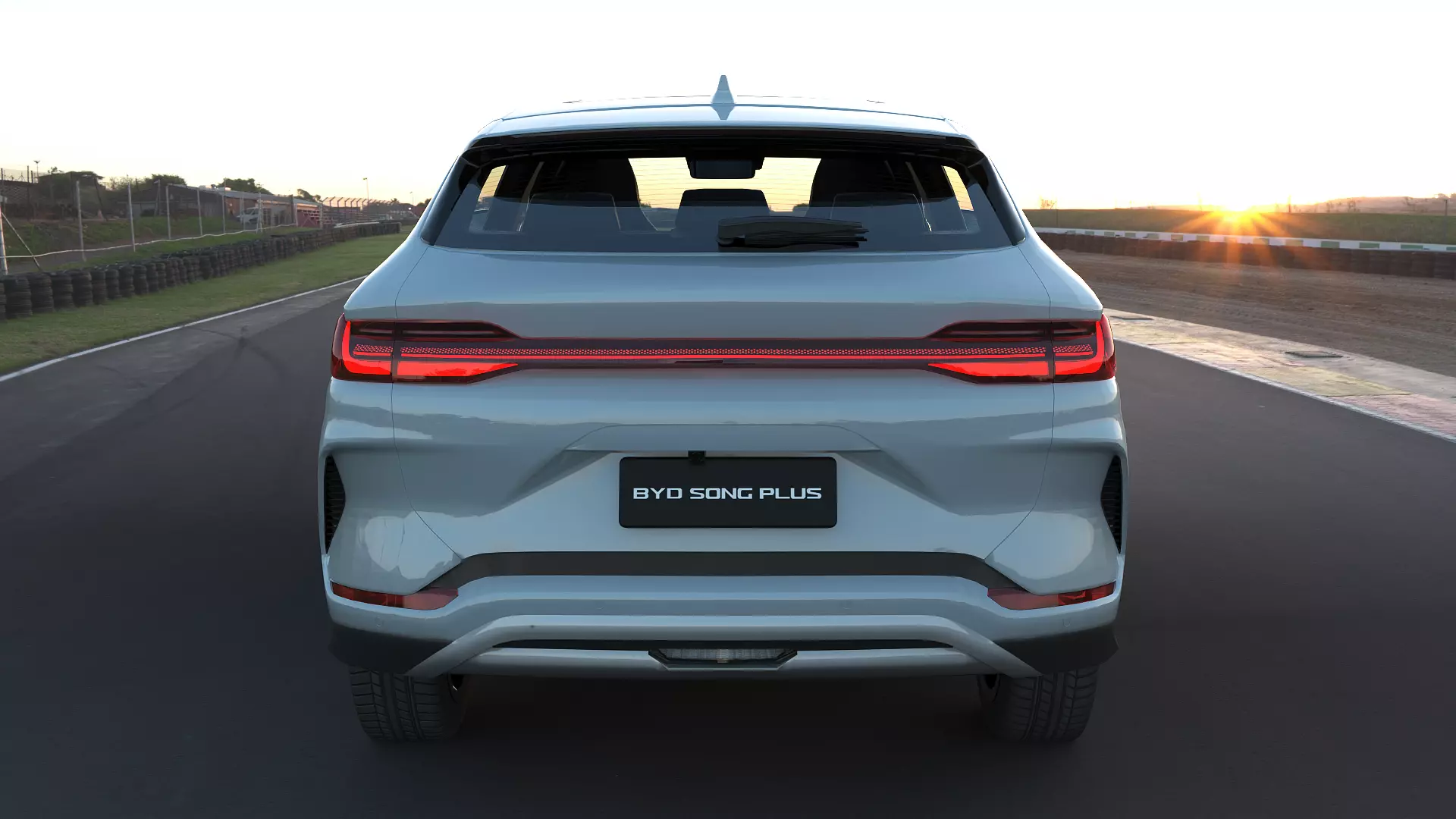 2026 BYD SealU EV with lowpoly interior Low-poly 3D model_5