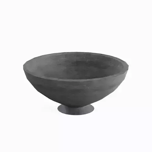 Medieval Tavern Bowl Set  Low-poly 3D model 5