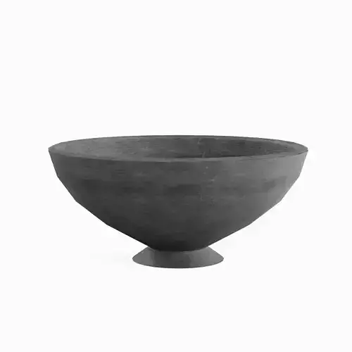 Medieval Tavern Bowl Set  Low-poly 3D model 2