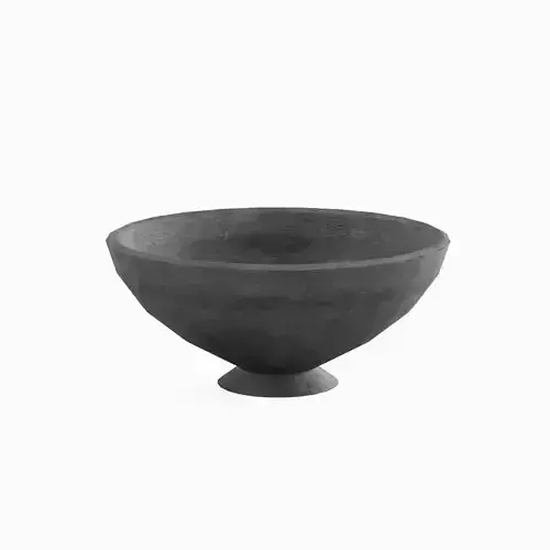 Medieval Tavern Bowl Set  Low-poly 3D model 3
