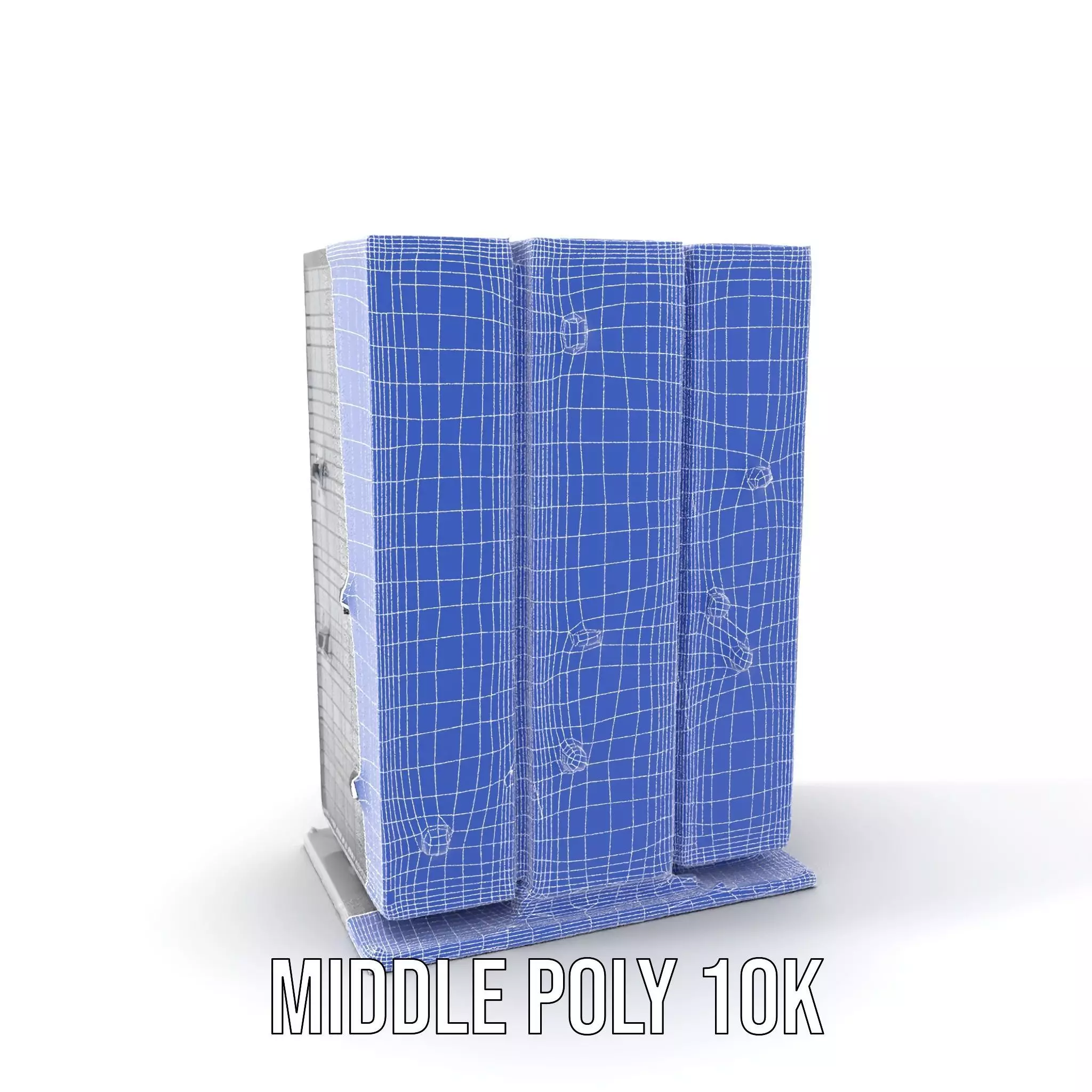 Modern Glass Skyscraper model pack Low-poly 3D model_14