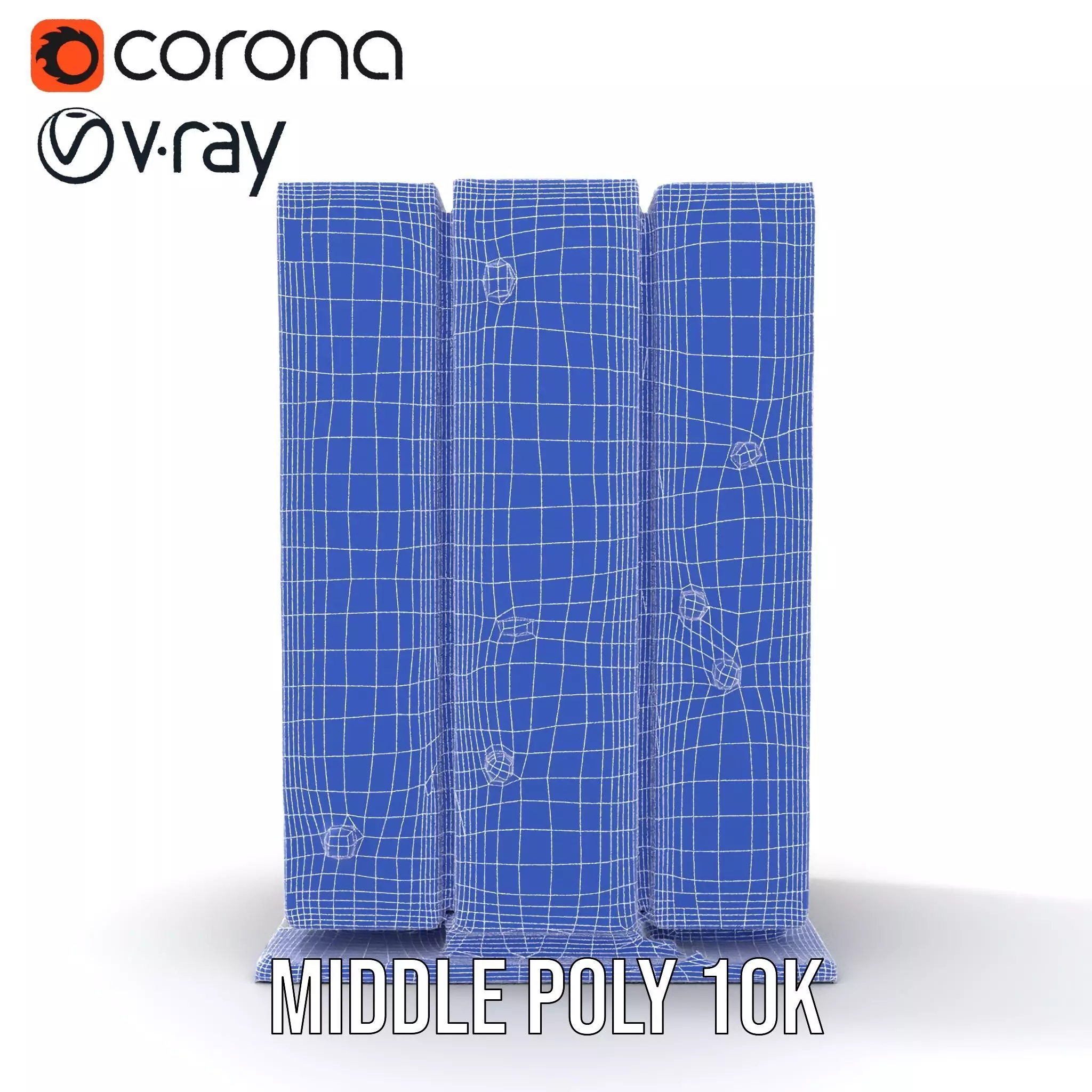 Modern Glass Skyscraper model pack Low-poly 3D model_24