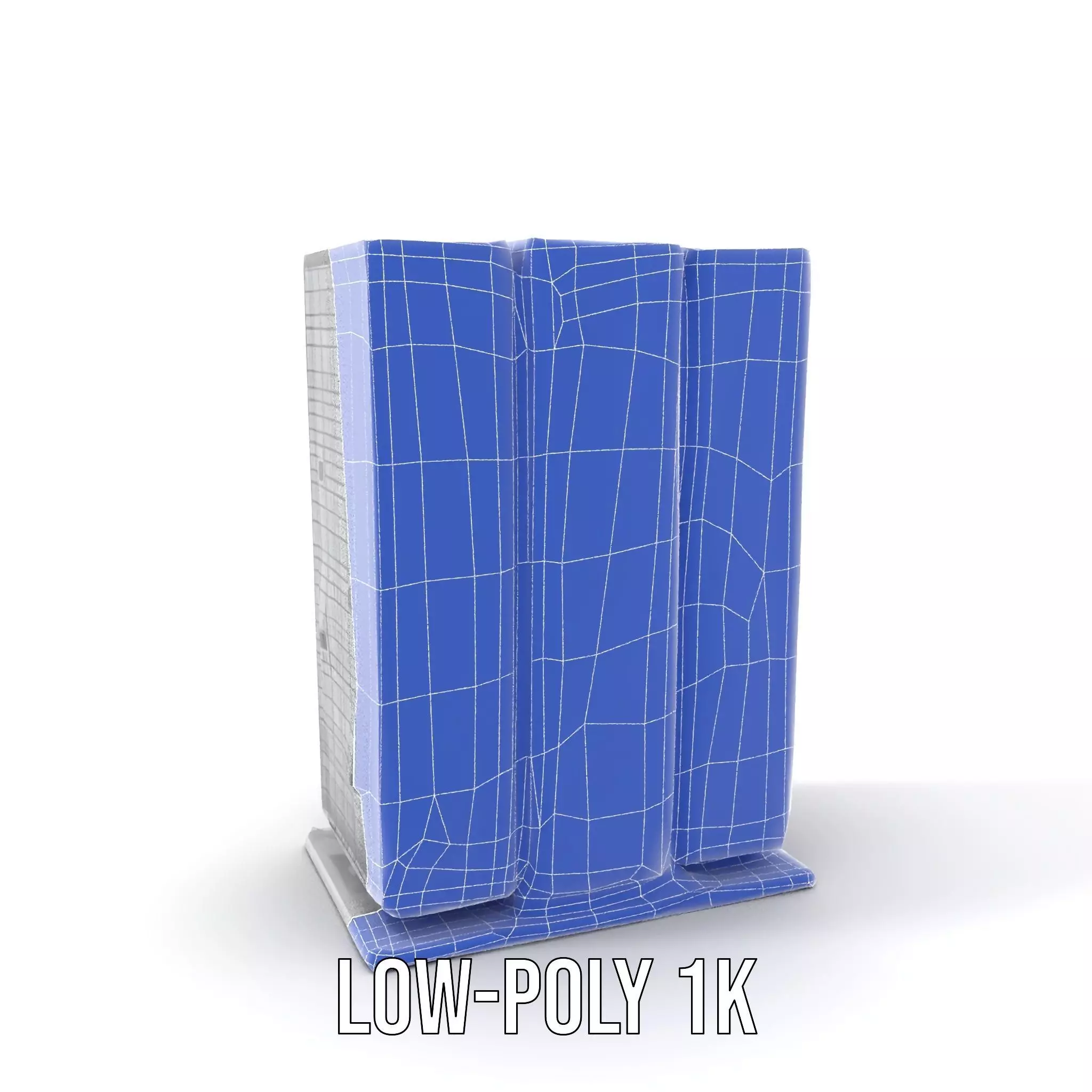 Modern Glass Skyscraper model pack Low-poly 3D model_28