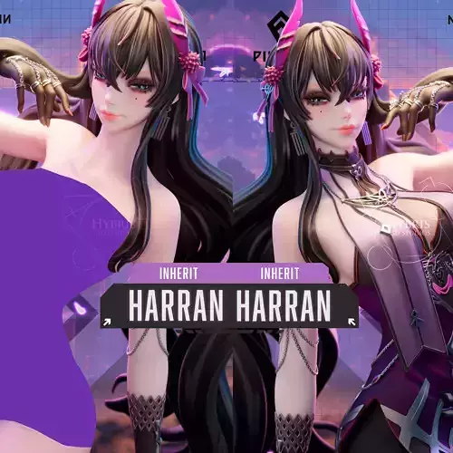 Harran from Nikke Goddess Of Victory Commercial Package