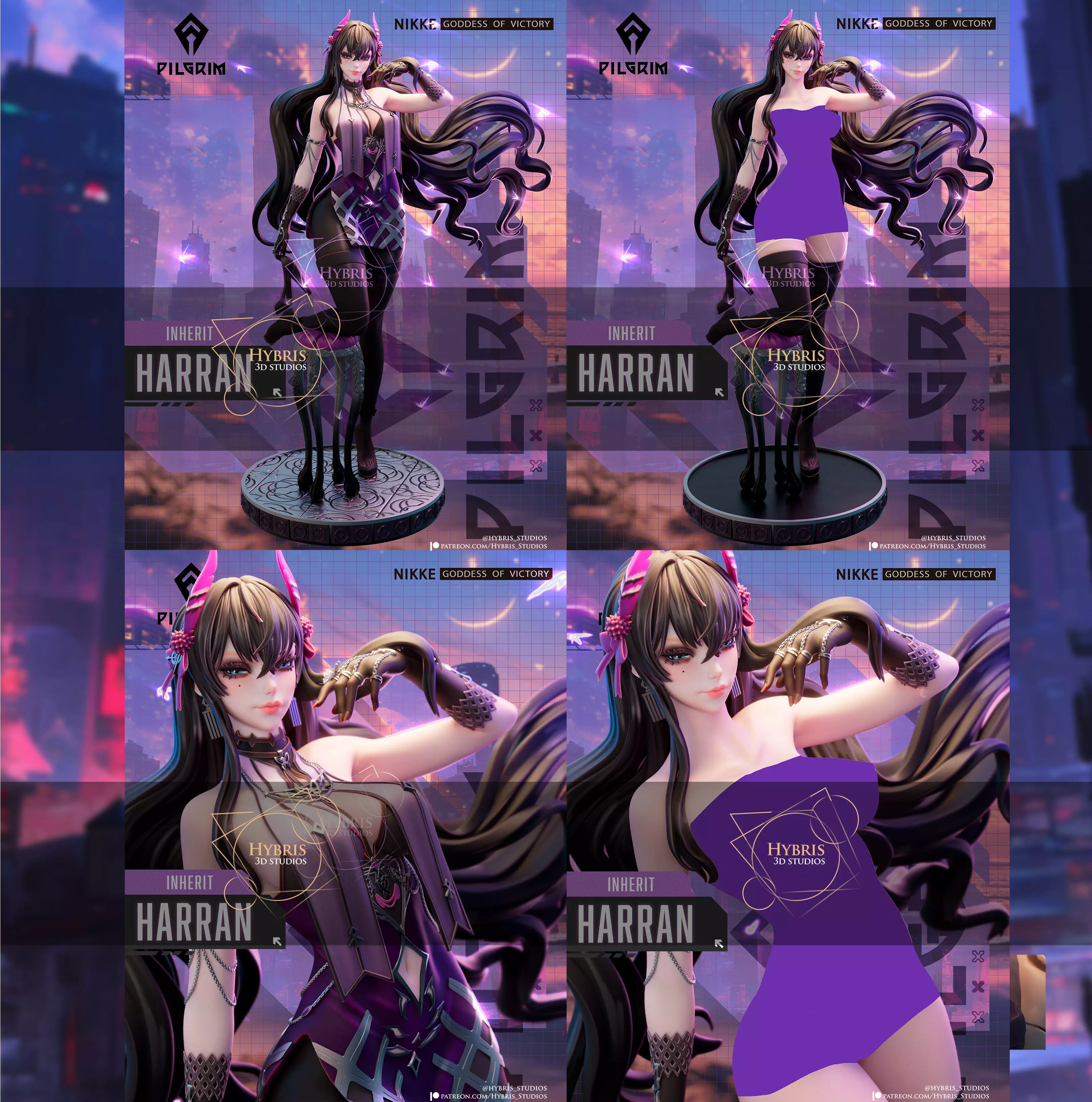 Harran from Nikke Goddess Of Victory Commercial Package 3D print model_1