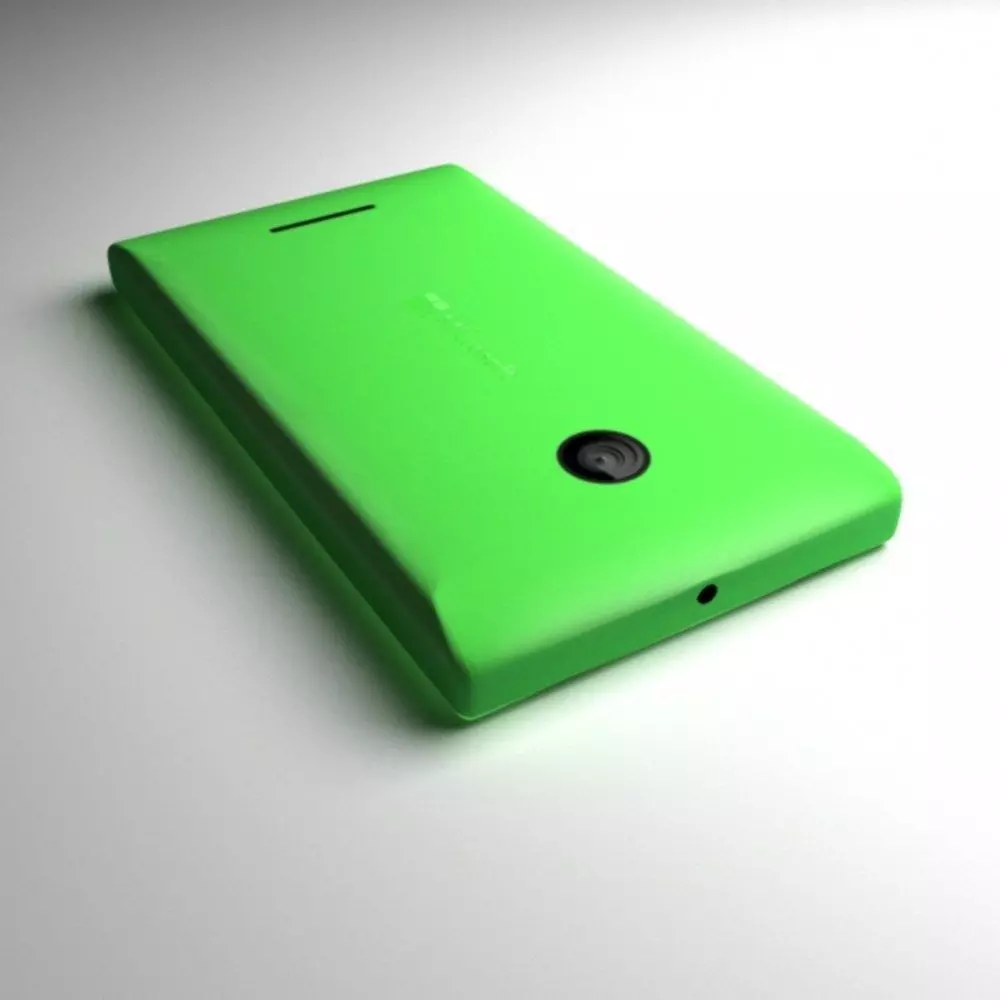Microsoft Lumia 435 Green 3D model_8