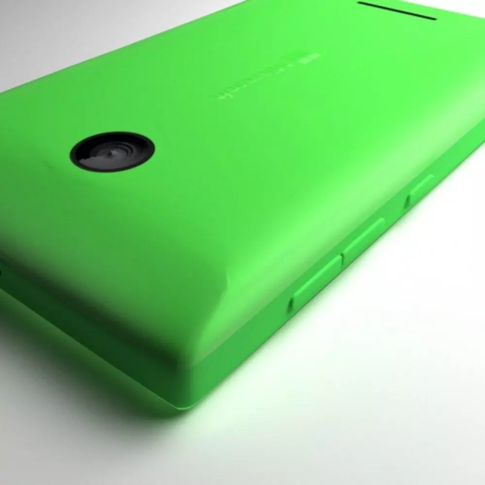 Microsoft Lumia 435 Green 3D model_7