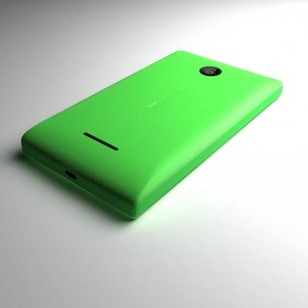 Microsoft Lumia 435 Green 3D model_6