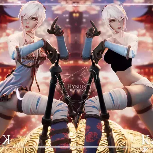 Kaine from Nier Replicant Commercial Package 