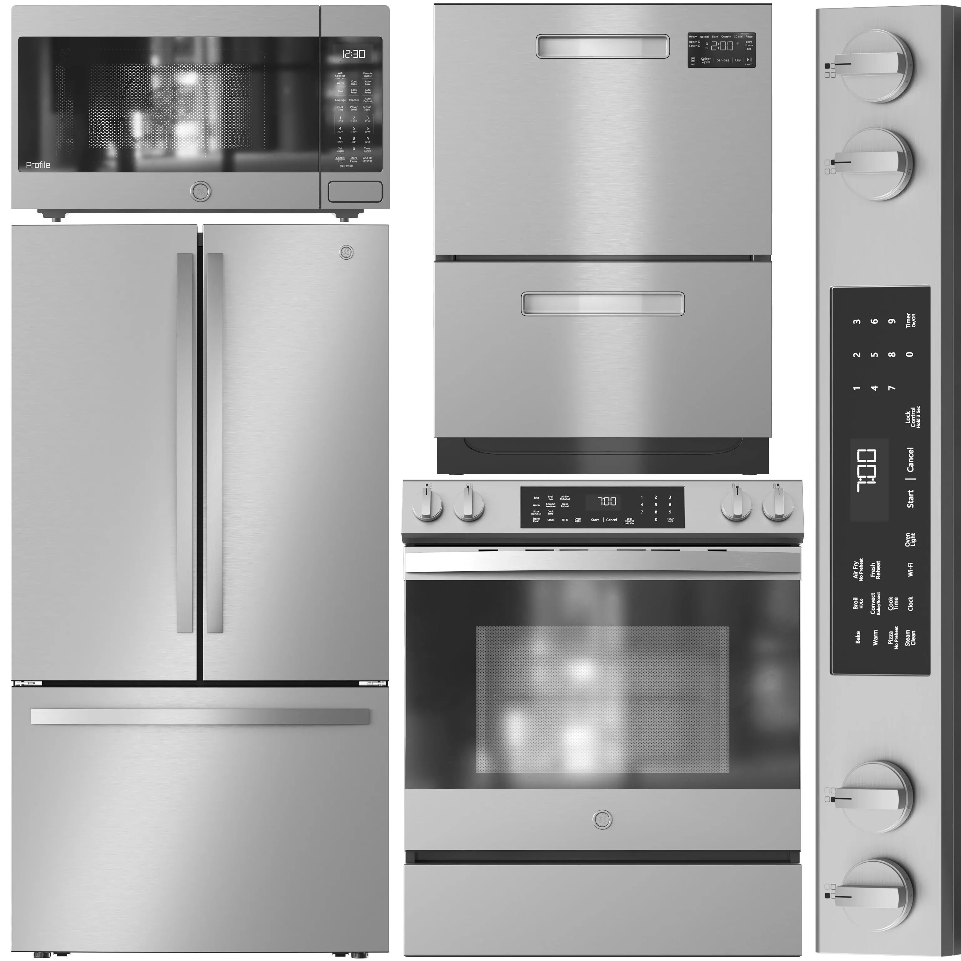 GE Appliance Collection 16 3D model_0