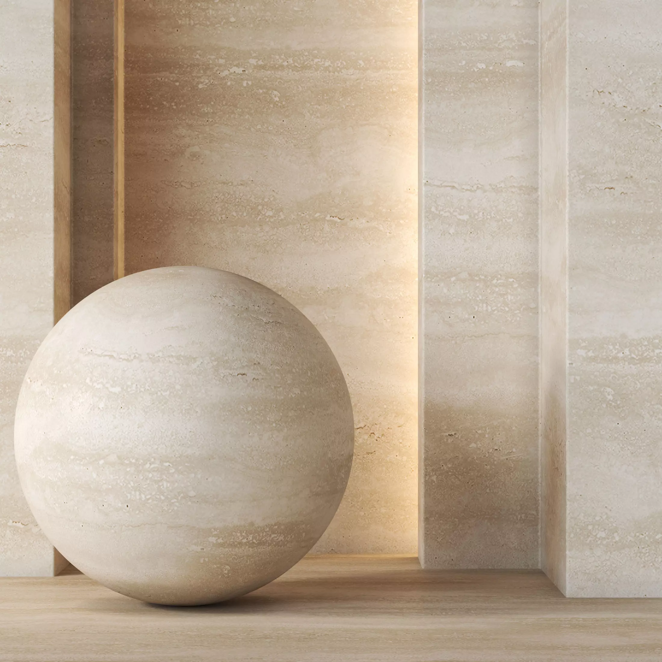 Travertine Texture 4K - Seamless Texture_0