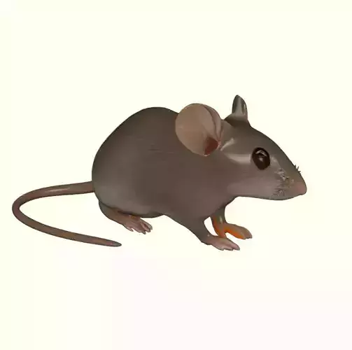 House Mouse Figurine