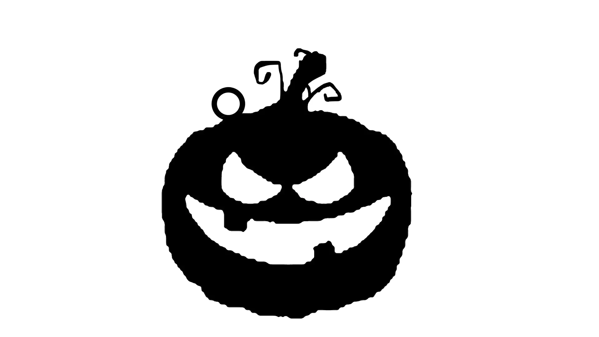 Keyring Halloween 3D print model_4