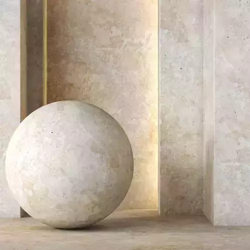 Travertine Texture 4K - Seamless