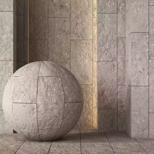 Decorative Stone Wall Texture 4K - Seamless