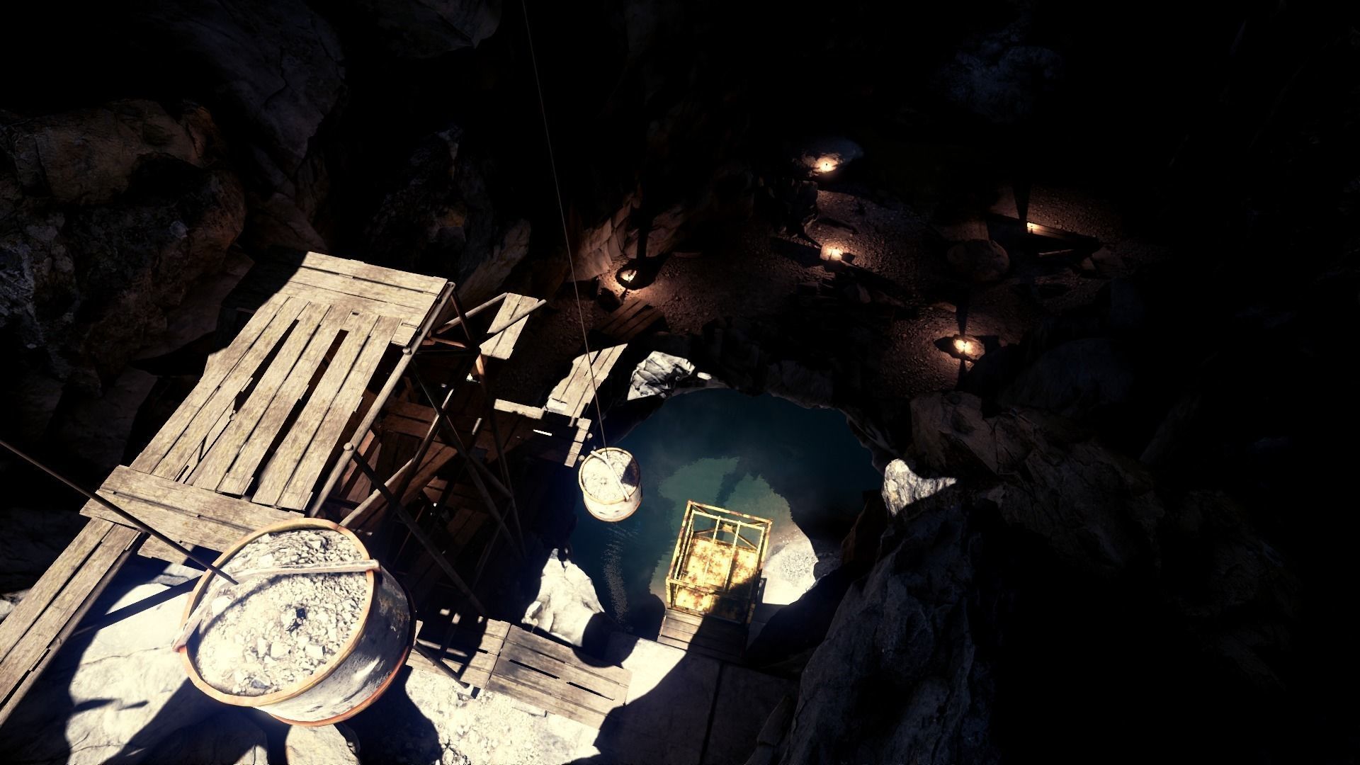 Arid Environment Rocks UE4 project Low-poly 3D model_7