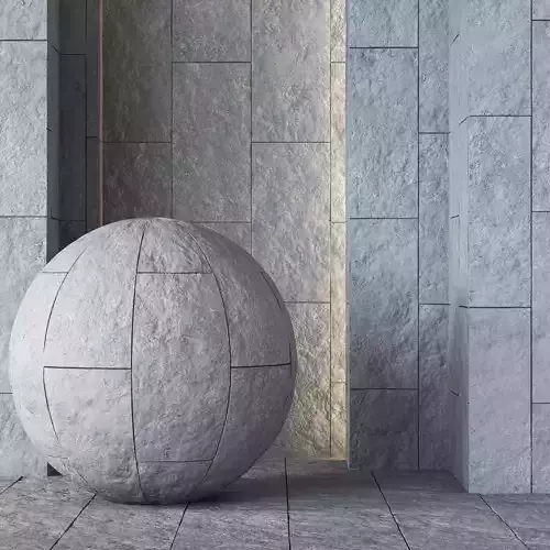 Decorative Stone Wall Texture 4K - Seamless